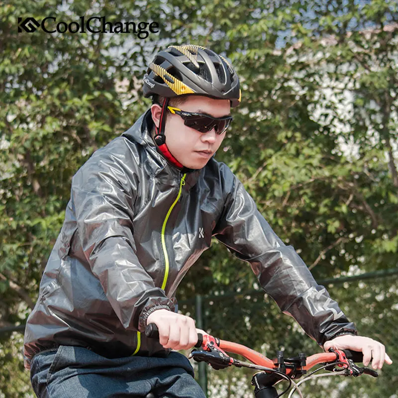 CoolChange майки для велоспорта Водонепроницаемая ветровка быстросохнущая MTB