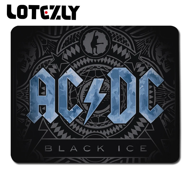 

AC&DC Music Band Stitched Edge Mouse Pad Customized Gaming Mousepads Notebook Computer Mouse Pad Size Large Mat to Mouse Gamer