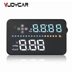 Vjoycar A3 GPS HUD Дисплей GPS Спидометр лобовое стекло проектор транспортных средств HUD Спидометр OBD2 3.5 "HUD навигации Navi