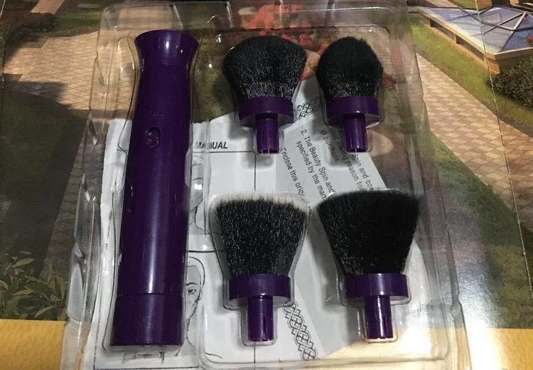 Beleza Rotação 360 Girando Pincel de Maquiagem