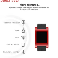 Smartch Водонепроницаемый Smart Band DM68 сердечного ритма крови Давление монитор Смарт Браслет Фитнес трекер Браслет для IOS Anddroid 3