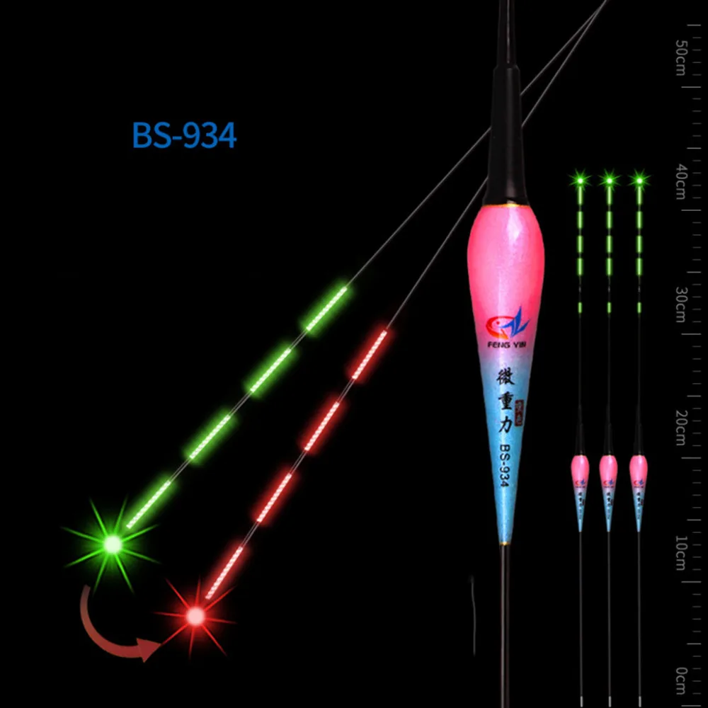 Рыбацкая рыба плавающая Интеллектуальный сигнал тревоги на рыбалке крючок цвет электронный Дрифт светящаяся плавающая наживка Светодиодная лампа Автоматическая 40J1