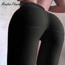 

Monster 2018 Women Yoga Pants Sport Tights High Waist Push Up Fitness Sport Leggings for Women Sportswear Gym Running Yoga Pants