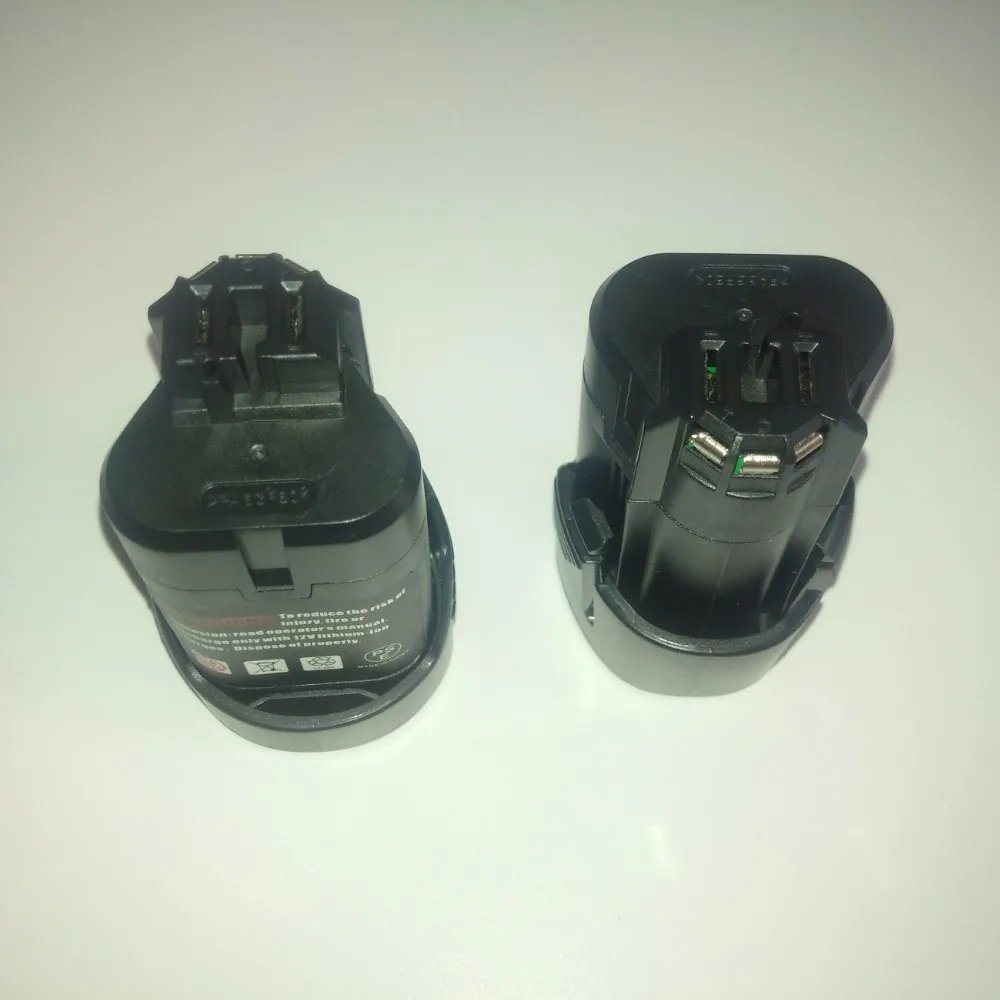 

2PC/LOT Drill battery for Bosch 10.8 V 1.5 Ah Li-Ion GSR GDR GOP GWI GSA GLI GSB 1600Z0002X BAT411 PS40-2