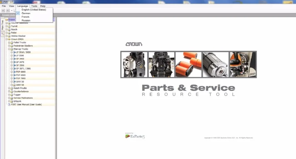 

Crown Parts & Service PSRT Resource Tool 2.2019