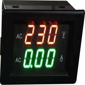 

YB4835 Ac0-300v /50A digital ac current voltage regulator with a built-in diverter Digital display voltmeter red and blue curr