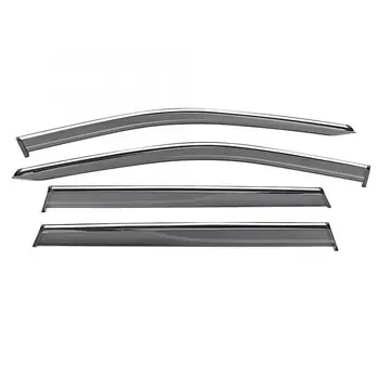 

4Pcs Car Modification Window Visor Vent Sun Shade Rain Guard Fit for JEEP Compass 2017-2019