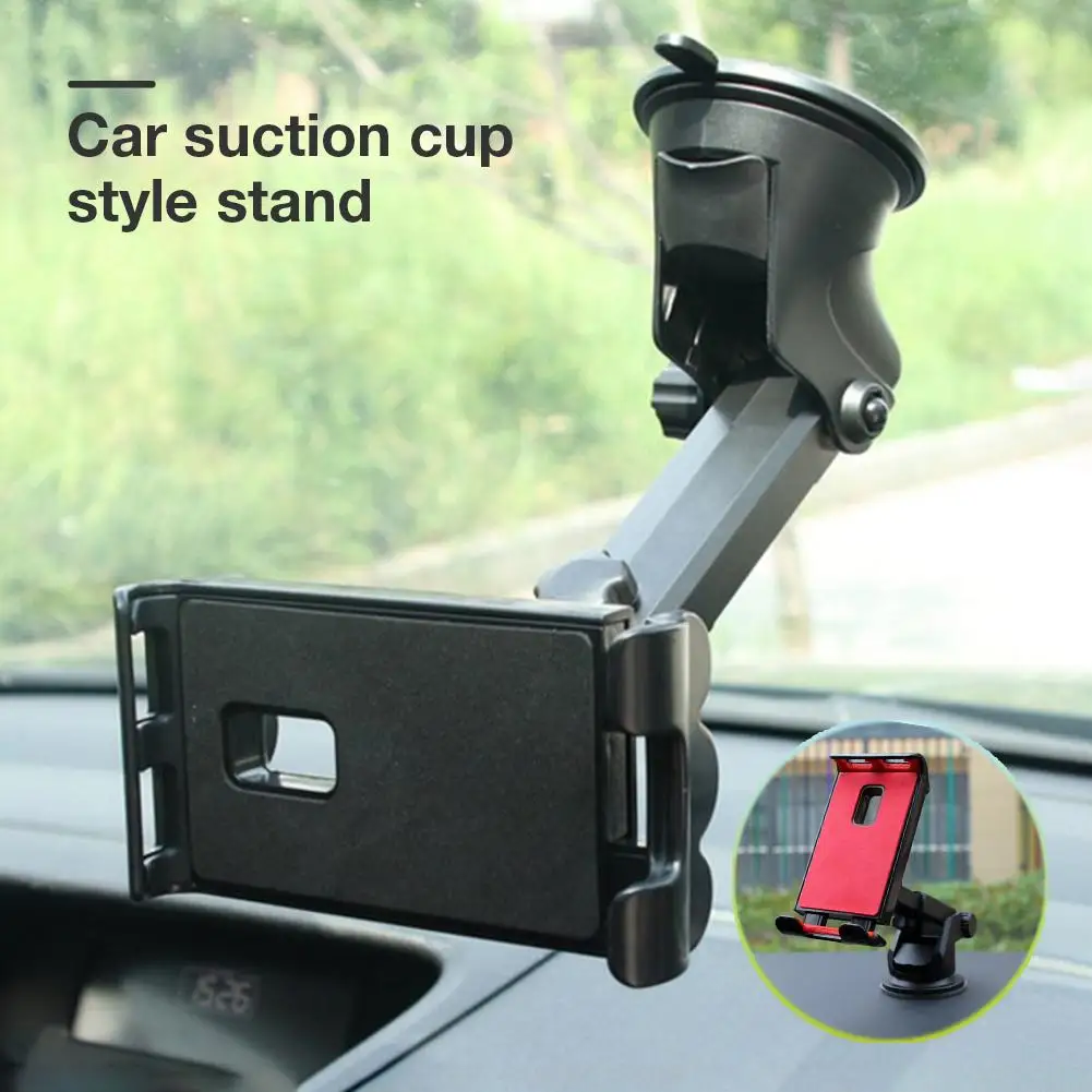 

Car Phone Tablet Holder 360 Degree Adjustable Mobile Suction Cup Bracket Stand for GPS iPhone Samsung Huawei iPad Pro Air Mini