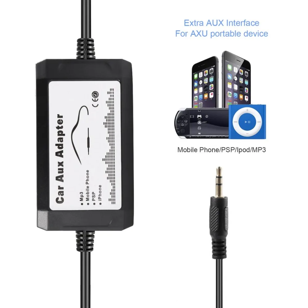 

Auxiliary Input Mp3 Interface Car Aux Adapter For Ford Edge Expedition Explorer F-150 F-250 F-350 F-550 Focus Freestyle