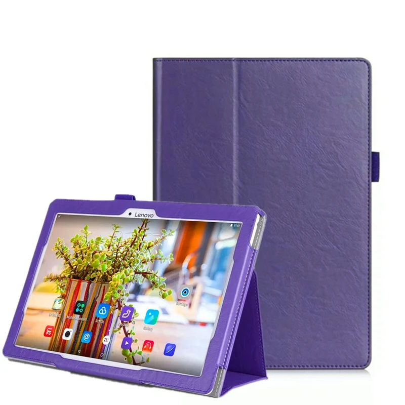 Официальный Оригинальный умный кожаный чехол для планшета Lenovo Tab 2 A10 70 X30F/L с