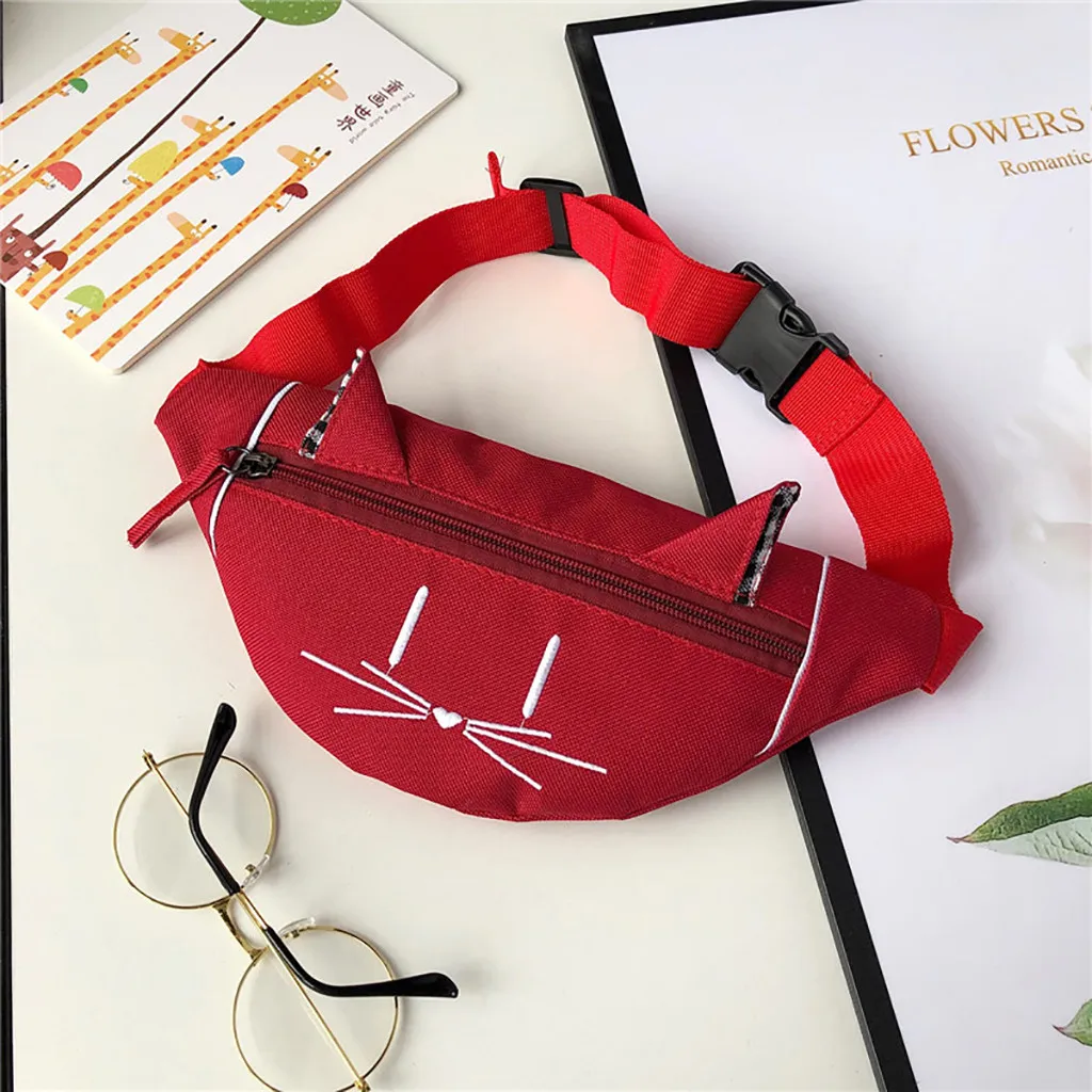 Поясная Сумка контрастного цвета для девочек, праздничная сумка, модная женская сумка через плечо на молнии с нагрудным карманом