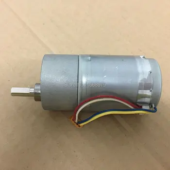 

37mm 12v dc motor with gearbox gear reduction and encoder for robot
