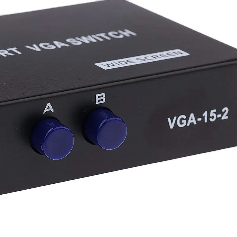 2 порта VGA монитор переключатель vga разветвитель