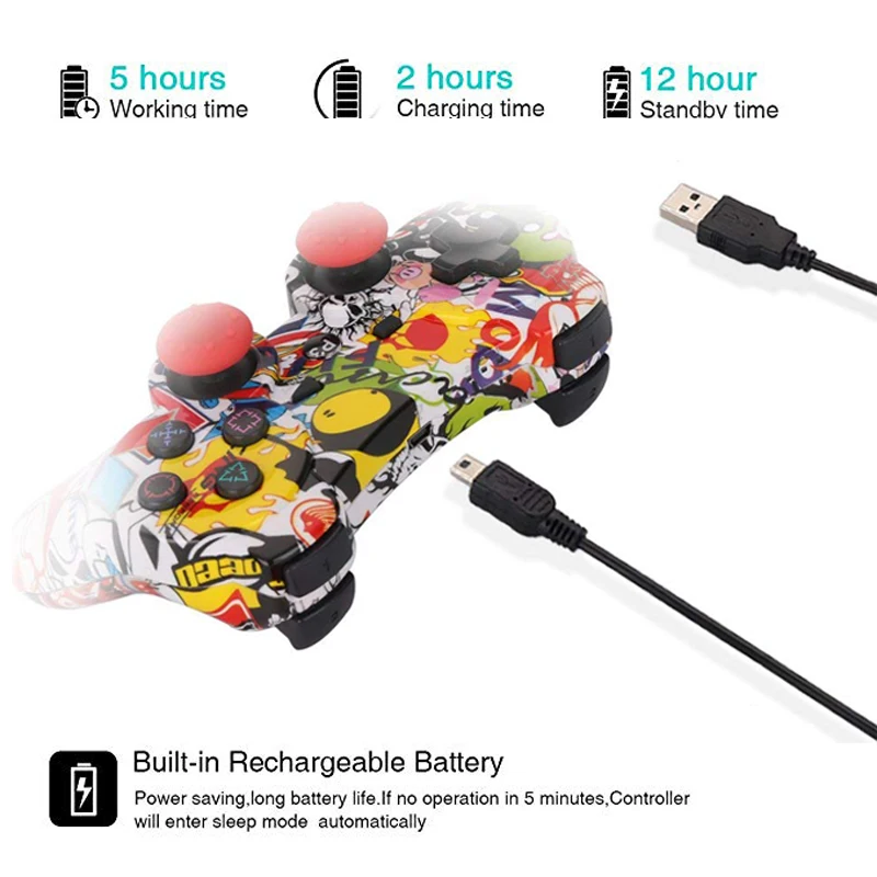 Best Price Cheap bszfa Bluetooth Controller For Sony PS3 Gamepad PC Controller Wireless For PS3 Mando Joystick SIXAXIS Controle Game Accessories