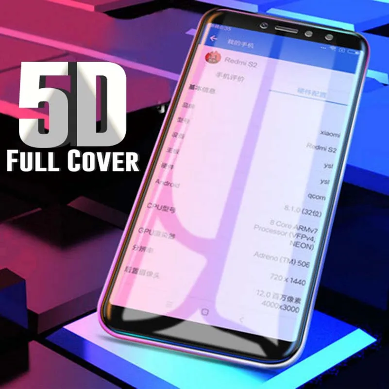 Закаленное Стекло Для Сяо mi красный примечание 6 Pro 4X для Xiaomi Redmi 5 плюс 6A Pocophone F1 8 A1