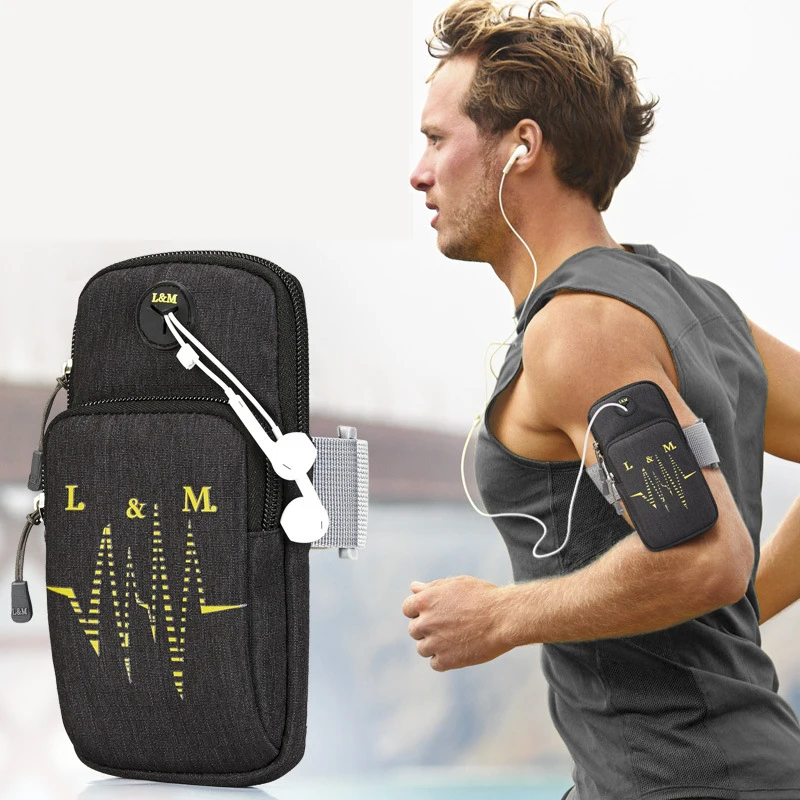 

Universal Cellphone Bag Case for screen 5.4 to 6.2 inches Large Capacity Phone Case For Phone On Hand Sports Phone Pouch