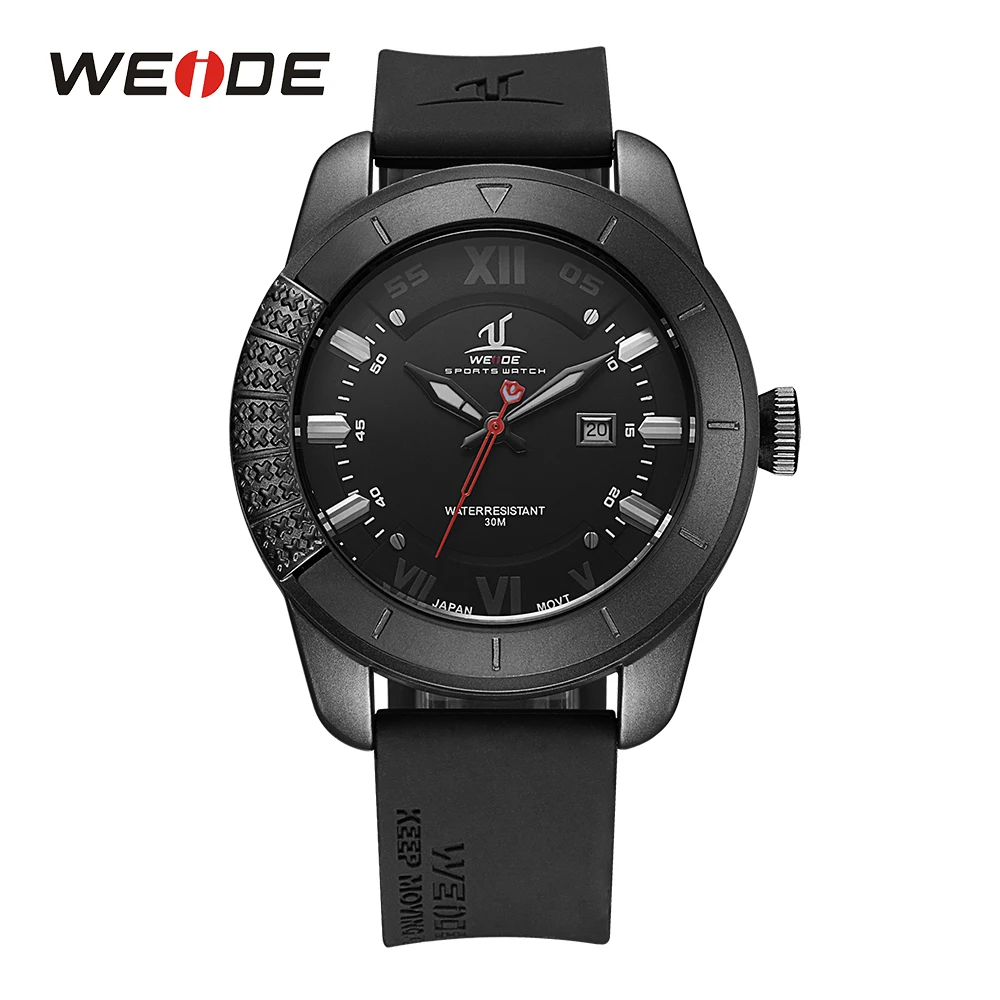 

WEIDE Men Sport Watches Fashion Black Analog Calendar Army Military Wristwatch Clock Men Relogio Masculino Reloj Hombre