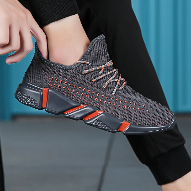 

2018 spring/autumn new arrival hot casual air mesh shoes man lace-up breathable light sneakers shoes zapatillas deportivas 4