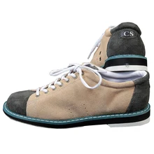 2016 New Arrival Noenname_null Men Rubber Lace-up Leather Rubber Cotton Fabric Bowling Shoes