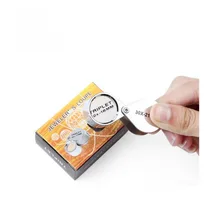 Принадлежности первой помощи для кемпинга на открытом воздухе, металлические волосы в 10 раз складываются стеклянные линзы, воспламенитель фокуса на открытом воздухе, увеличительное стекло