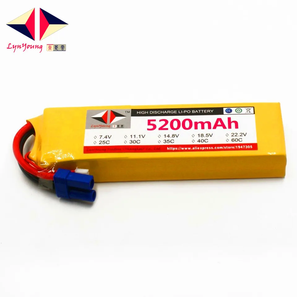 

HX Lipo Battery 2S 7.4V 5200mah 25C 30C 35C 40C 60C For RC Drone Quadcopter Helicopter Airplane Boat Car