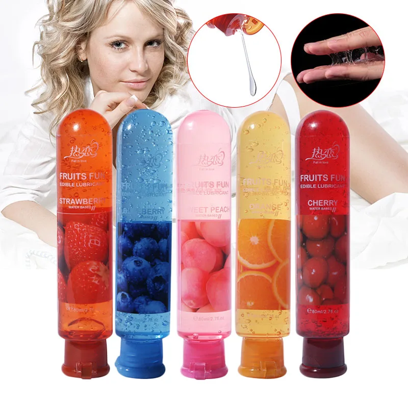 80Ml Blueberry Fruit Flavor Water Souble Lube Sex -2367