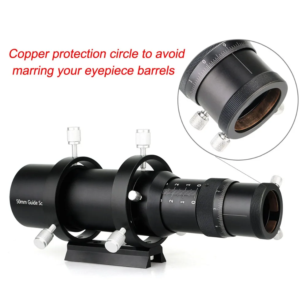 50 مللي متر Finderscope CCD صورة دليل نطاق w/قوس 1.25 \