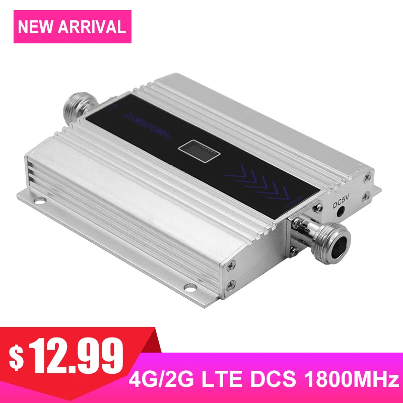 

LTE Cellular Signal Booster Mobile Phone 4G Amplifier DCS 1800MHz Band3 Signal Internet Communication Repeater LCD Display >