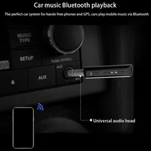 Auto Musik Empfänger Adapter 3,5mm AUX Zu USB Für Bluetooth Audio Stereo Hause(China)