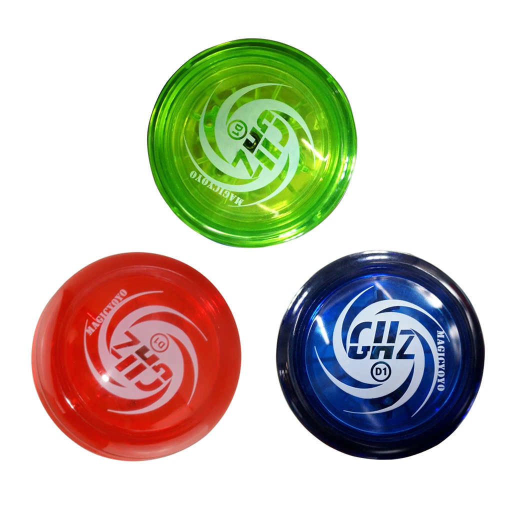  MAGICYOYO Responsive YOYO D1 ABS Professional Yo-yo for 2A String Trick Play - Pack of 3