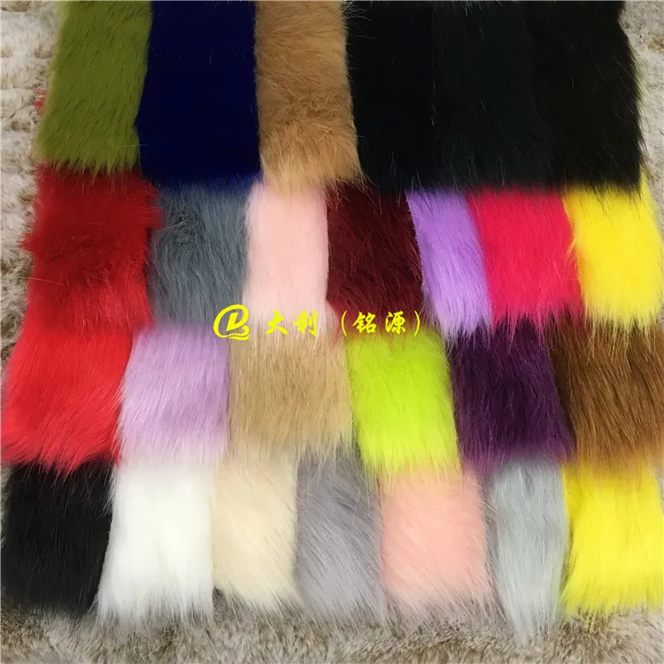 

Spot 3CM high imitation fox plush fabric medium fox fur 1.8 meters wide imitation fox fur collar hair ball plush