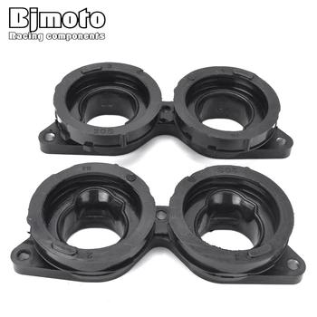 

BJMOTO For Yamaha FZ6 FZ6R 2009-2017 Carburetor Adapter Inlet Intake Pipe Rubber Mat Motorcycle 20S-13586-00