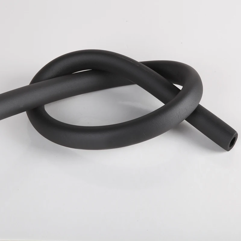 Sponge Rubber Pipe Thermal Insulation Tubular Pipeline Holder ID 6 10 13 16 20 25 32 40 50 63 75 90 110 x 7 9 15 20mm 1.6-1.8m pipe insulation sleeve