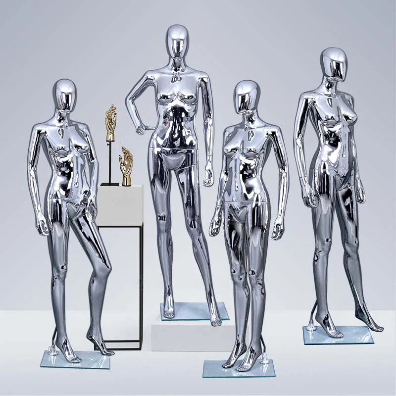 Electroplated silver model 1