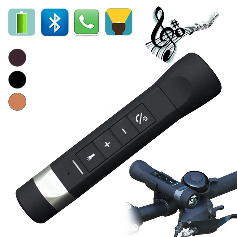 

2018 4 in 1 Outdoor Portable Riding Speaker Multifunctional Power Bank Bluetooth Speaker MP3 + Flashlight + FM Radio