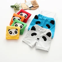 Производитель прямых продаж BAILIWEINI Летний стиль панда вышитые шорты конфетного цвета детские шорты волосы