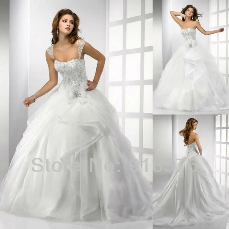 vestido de novia exuberante arco vestido de bola casa cariño 2013