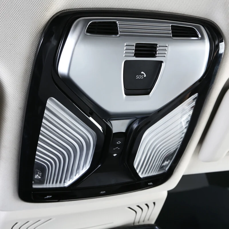

For BMW X3 G01 X4 G02 2018 2019 ABS Matte Car front reading Lampshade panel Cover Trim car styling accessories 1pcs