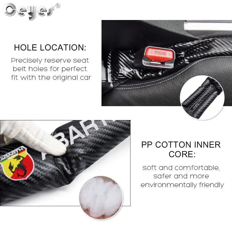 Car Seat Gap Leakproof strip FOR ABARTH (11)