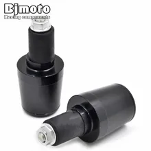 BJMOTO motocykl 7/8 ''22mm uchwyt Bar kończy motocykl kierownica uchwyty koniec Grip Cap wtyczka suwak dla Honda Yamaha