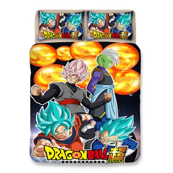 

Mxdfafa Anime Dragonball Duvet Cover Sets Manga Bedding Sets Luxury Duvet Cover Set 3pcs Include 1 Duvet Cover and 2 Pillowcase
