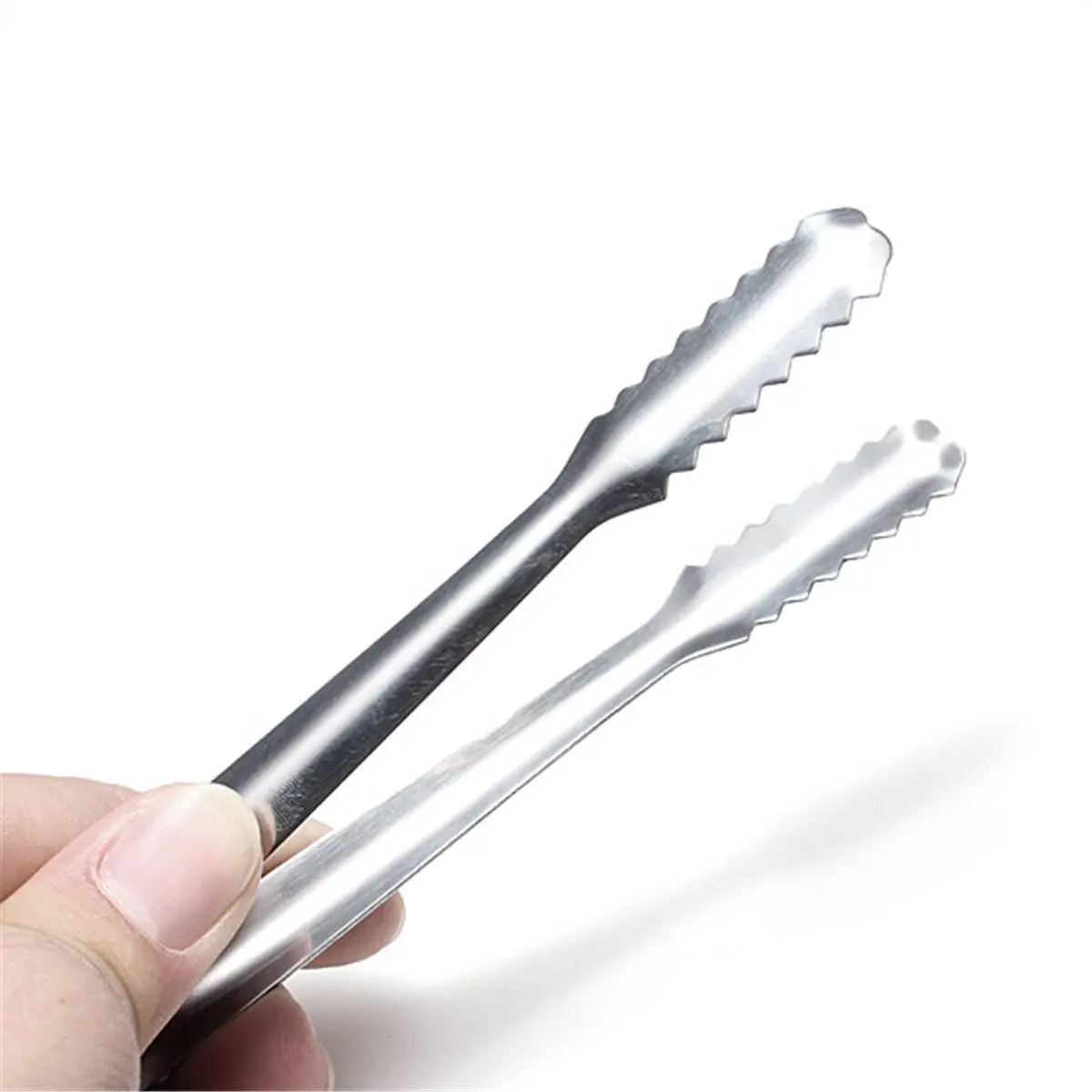 

6" Pince a Glace Inox Barbecue Aliments Salade Pain Gateau Bonbon Cuisine Bar