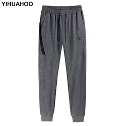 YIHUAHOO плюс Размеры 6XL 7XL 8XL Весна Jogger обтягивающие мужские брюки Fit камуфляж трек Штаны Брендовые брюки мужского пота Штаны XYN-9921