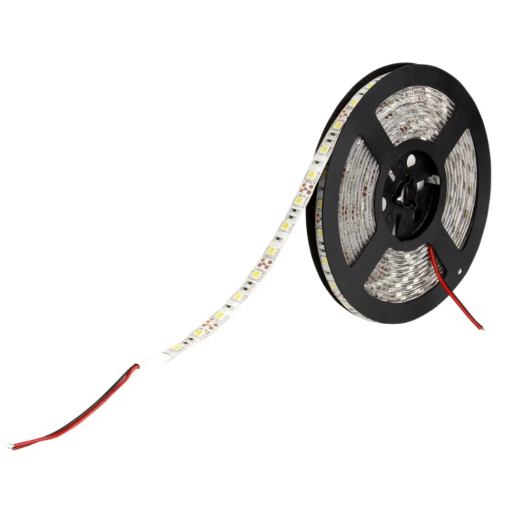 

EPBOWPT Single Color 5M 16.4FT SMD 5050 300LEDs 60led/m Waterproof IP65 Flexible Ribbon Tape LED Strip Light for Valentine's Day