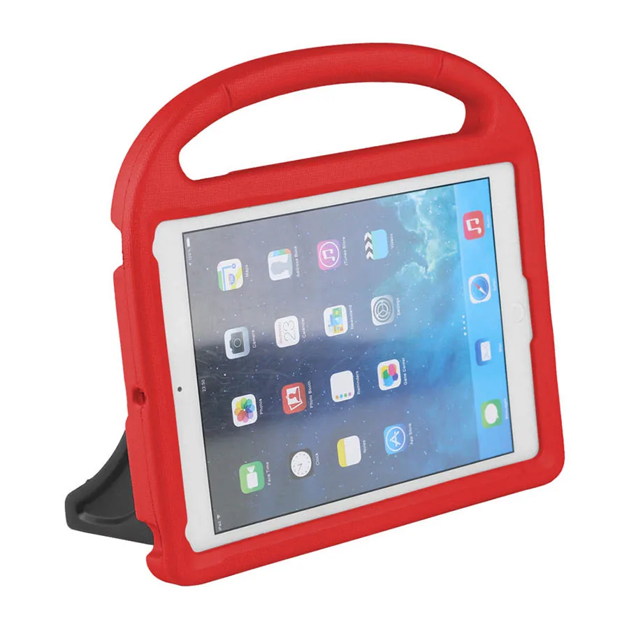Kids Shockproof Case For New iPad 9.7 2017 2018 Pro 9.7 inch Air 2 Air 1 Children Safe EVA Protective Case Tablet Stand Cover (87)