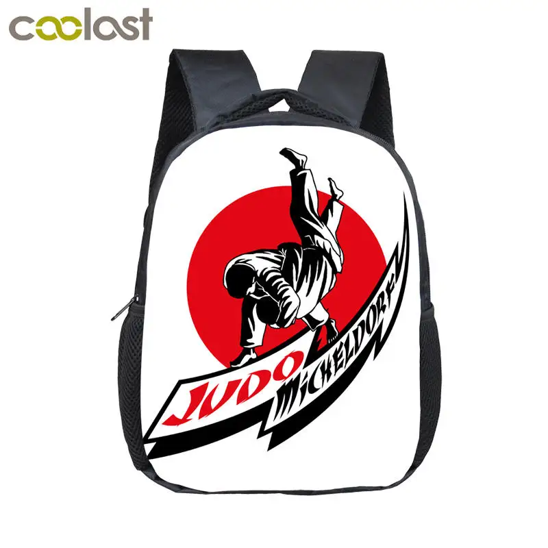 

Cool Judo Baby backpack for boys Kids Kindergarten Bag Boys School Backpacks Children Book Bag Mini Toddler Backpack Best Gift