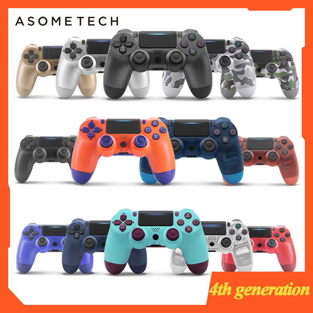 

4th generation For PS3 PS4 Computer Gameped Joystick Wireless Bluetooth Control For Sony Playstation 3 4 Controller PC Dualshock