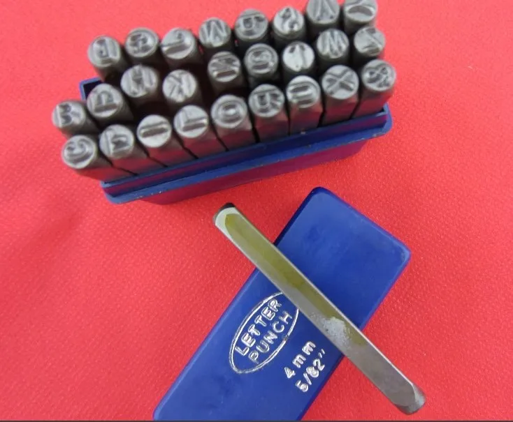 Free shipping 36pcs 6mm,jewelry stamping punch,gold punch stamping set