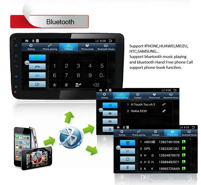 Discount 8" Android Car DVD GPS/Car Audio Radio Stereo for VW GOLF6/new polo/New Bora/JETTA/MK4 B6/PASSAT/Tiguan/SKODA OCTAVIA/Fabia 16