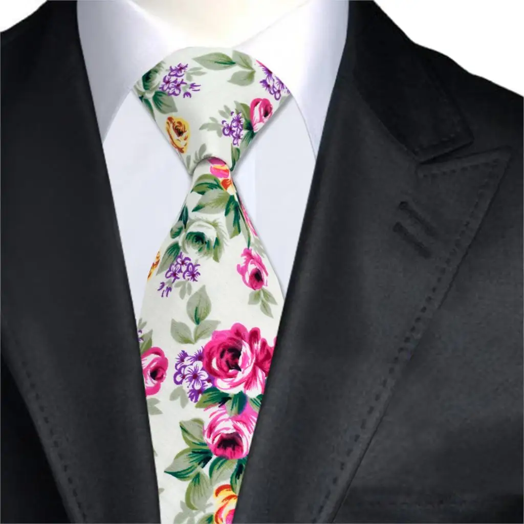 mens printed ties